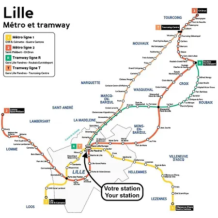 Hypercentre Pres Des Gares Appartement