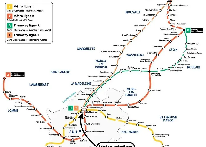 Hypercentre Pres Des Gares Appartement